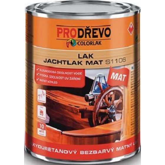 Colorlak Yachtlak Mat S1106 Alkydurethan farblos Mattlack 0,6 l