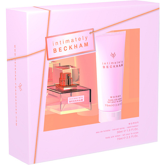 David Beckham Intimate Woman Eau de Toilette 30 ml + Körperlotion 150 ml, Geschenkset