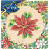 Waldpapierservietten 1 Lage 33 x 33 cm 20 Stück Weihnachtsstern