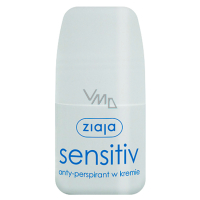 Ziaja Sensitive Creamy Kugel-Antitranspirant Deodorant Roll-On für Frauen 60 ml