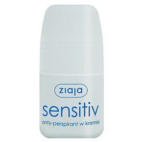 Ziaja Sensitive Creamy Kugel-Antitranspirant Deodorant Roll-On für Frauen 60 ml