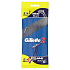 Gillette2 Blue3 Ready Rasierer 6 Stück für Herren