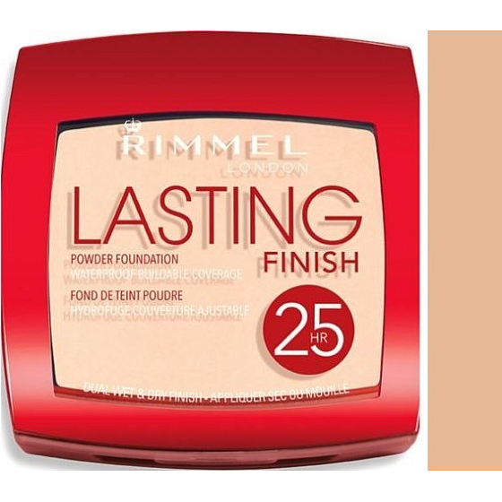 Rimmel London Lasting Finish Puder Foundation Puder 003 Silky Beige 7 g