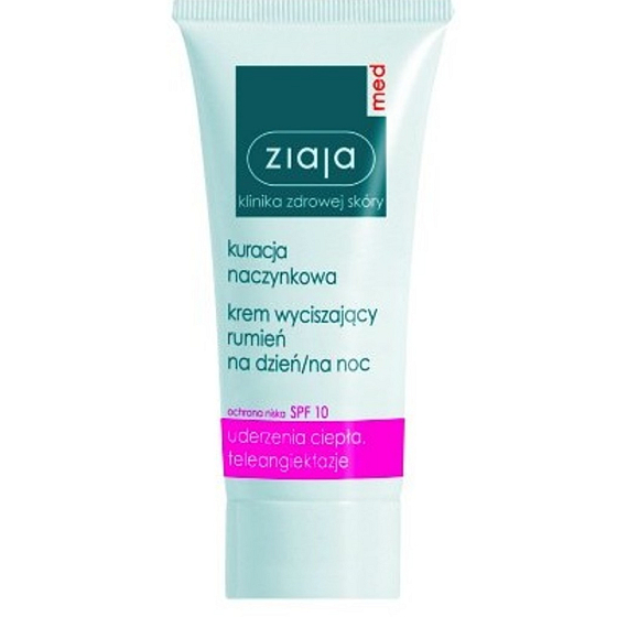 Ziaja Med Capillary Care SPF 10 nährende beruhigende Creme für empfindliche Haut mit Neigung zu Rötungen 50 ml