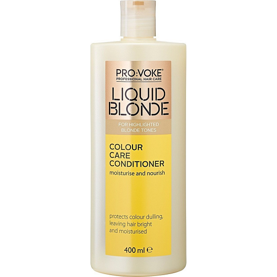 Für: Voke Liquid Blonde Conditioner zur Auffrischung und Aufrechterhaltung der Farbe auf hervorgehobenen blonden Haaren 400 ml