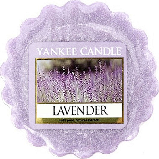 Yankee Candle Lavender - Lavendel Duftwachs für Duftlampe 22 g