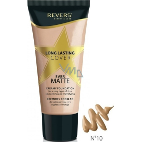 Revers Long Lasting Cover Foundation Make-up 10 Tan 30 ml