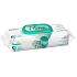 Pampers Pure Aqua Feuchttücher aus Bio-Baumwolle, alkoholfrei und parfümfrei für Kinder, 48 Stück