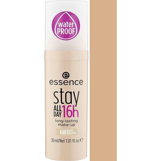 Essence All Day 16h Makeup 08 Weiche Vanille 30 ml