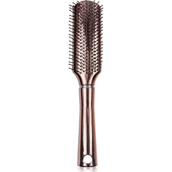 Donegal Neess Rose Gold Haarbürste quadratische dünne Nadel