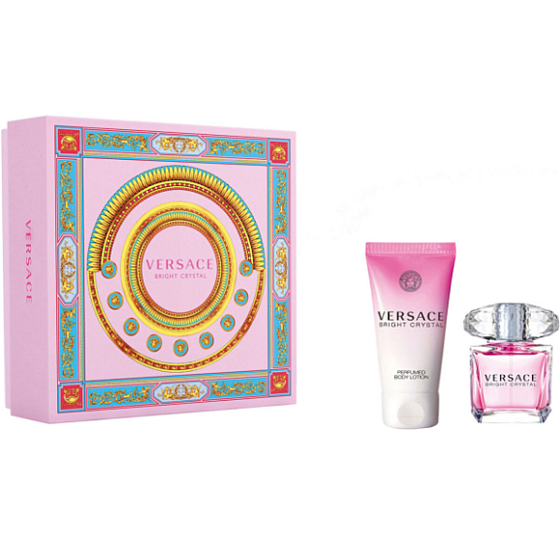 Versace Bright Crystal Eau de Toilette für Frauen 30 ml + Körperlotion 50 ml, Geschenkset