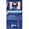 Nivea Creme Care Körperlotion 400 ml + Duschgel 250 ml + Antitranspirant Roll-on 50 ml + Labello Original Lippenbalsam 4,8 g + Hülle, Kosmetikset für Frauen