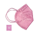 Healfabric Respirator Mundschutz 5-lagige FFP2 Gesichtsmaske hellrosa 1 Stück