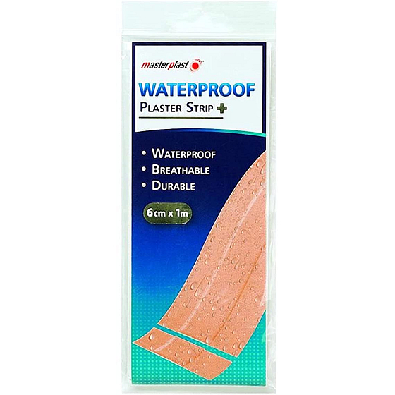 Masterplast Wasserdichtes Pflaster Streifen wasserdichtes Pflaster 6 cm x 1 m
