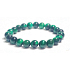 Tigerauge grün Armband elastisch Naturstein, Kugel 8 mm / 16-17 cm, Stein der Sonne und Erde, bringt Glück und Reichtum