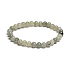 Labradorit Armband elastisch Naturstein, Kugel 6 mm / 16 - 17 cm, Stein der Wandlung