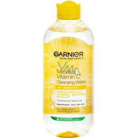 Garnier Skin Naturals Vitamin C Micellar Cleansing Water für fahle und müde Haut 400 ml Garnier Skin Naturals Vitamin C Micellar Cleansing Water für fahle und müde Haut 400 ml