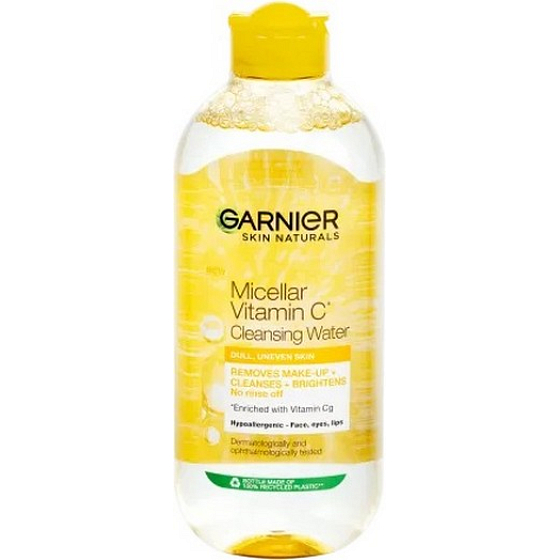 Garnier Skin Naturals Vitamin C Micellar Cleansing Water für fahle und müde Haut 400 ml