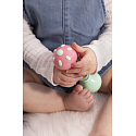 First Steps Fun Rattle Hantelrassel rosa-grün 15 cm 1 Stück