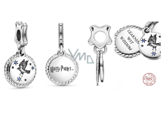 Sterling Silber 925 Harry Potter - Ravenscar + Zirkonia, 2in1 Anhänger für Armband