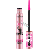 Essence Without Limits Volumen und verlängerende Wimperntusche 01 Black 13 ml