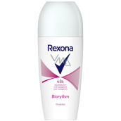 Rexona Biorythm Antitranspirant Deodorant Roll-on für Frauen 50 ml