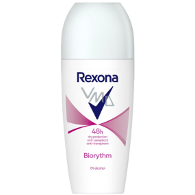 Rexona Biorythm Antitranspirant Deodorant Roll-on für Frauen 50 ml Rexona Biorythm Antitranspirant Deodorant Roll-on für Frauen 50 ml