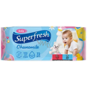 Superfresh Kamille Feuchttücher für Kinder 72 Stück