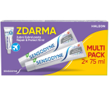 Sensodyne Zahnpasta Extra Whitening Duo Pack, 2 × 75 ml