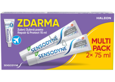 Sensodyne Zahncreme Extra Whitening Duo Pack, 2 × 75 ml