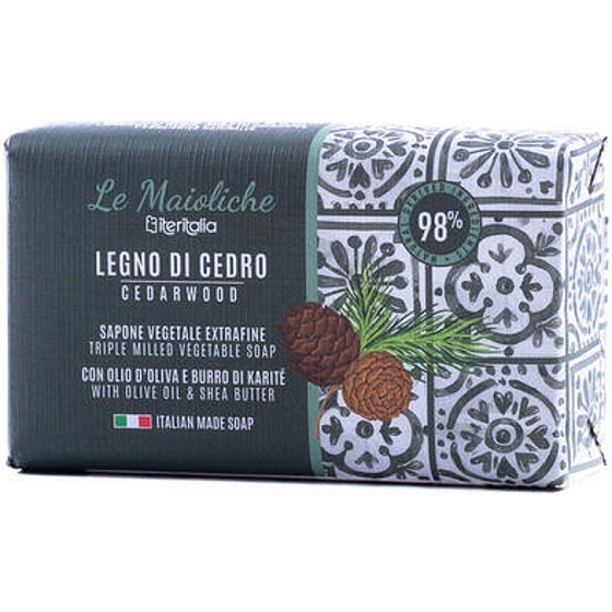 Iteritalia Zedernholz-Pflanzenseife 175 g