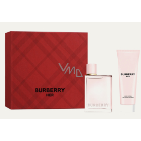Burberry Her Eau de Parfum für Frauen 50 ml + Körperlotion 75 ml, Geschenkset für Frauen