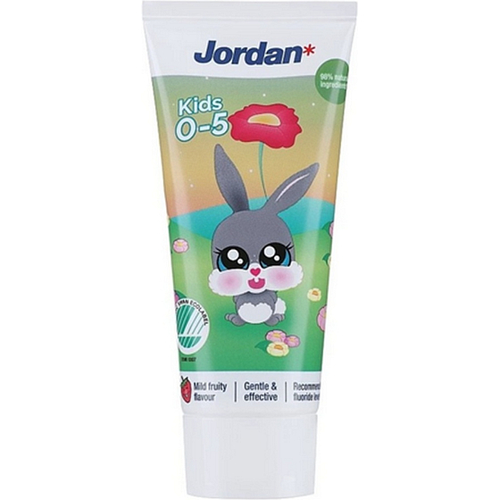 Jordan Kids Zahnpasta für Kinder, im Alter von 0-5 Jahren, 50 ml