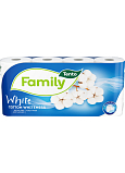 Tento White Cotton Whiteness 2-lagiger Toilettenpapier, 8 Rollen, 18 m Rolle