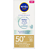 Nivea Sun Derma Skin Clear leichter Sonnenschutz für das Gesicht, OF 50+, 40 ml
