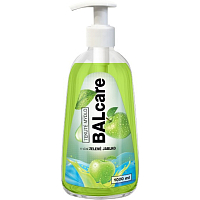 Balcare Grüner Apfel flüssige Seife mit Spender 1 l