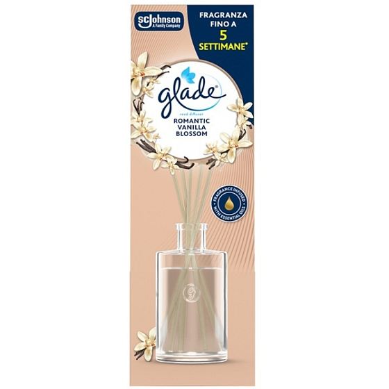Glade Romantic Vanilla Blossom Duftstäbchen 50 ml
