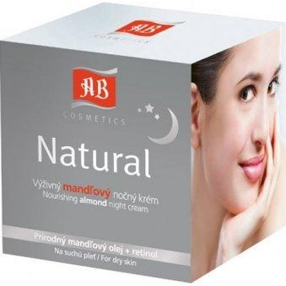 Ab Natural Almond pflegende Nachtcreme 50 g