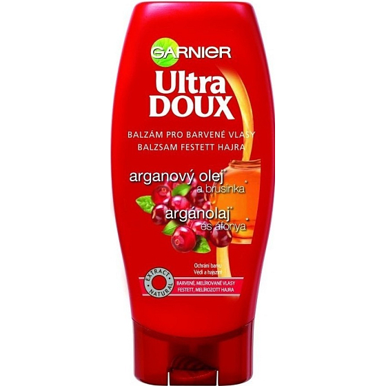 Garnier Natürliches Arganöl und Cranberry-Balsam für coloriertes und glänzendes Haar 200 ml