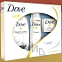 Dove Original Deodorant Spray 150 ml + Duschgel 250 ml + Seife 100 g, Kosmetikset