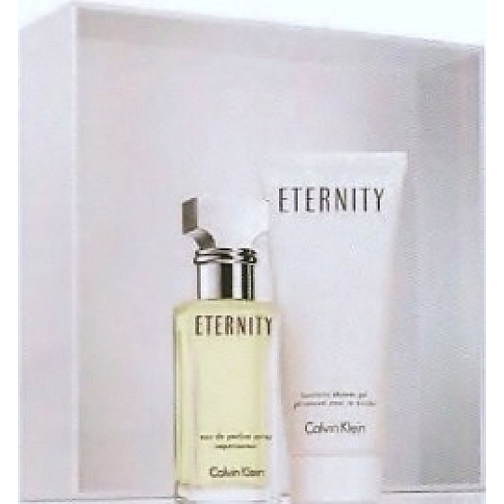 Calvin Klein Eternity parfümiertes Wasser 30 ml + Duschgel 100 ml, Geschenkset