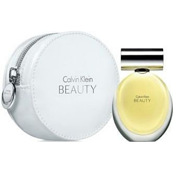 Calvin Klein Beauty parfümiertes Wasser für Frauen 15 ml mit Brieftasche, Geschenkset