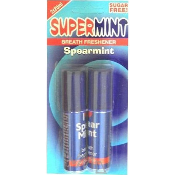 Supermint Spearmint Mundspray 2 x 20 ml