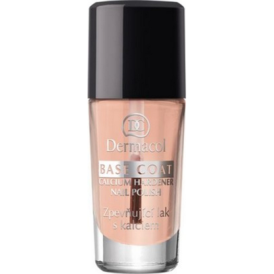 Dermacol Base Coat Kalziumhärter Nagellack straffender Lack mit Kalzium 10 ml