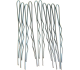 Duko Haarspangen Silber 5 cm 10 Stück 525N