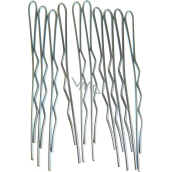 Duko Haarspangen Silber 5 cm 10 Stück 525N