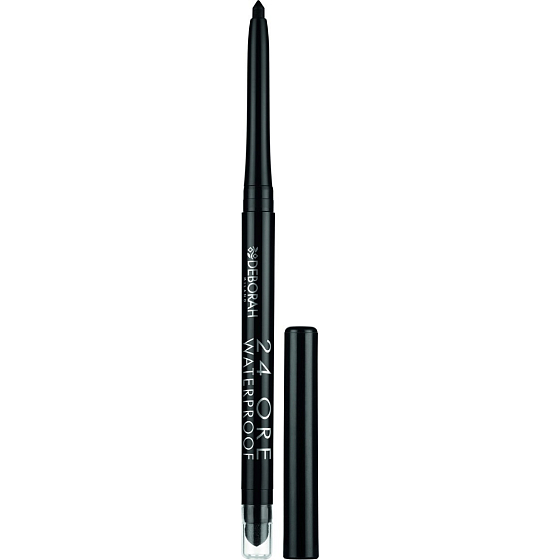 Deborah Milano 24Ore Waterproof Eye Pencil 01 Schwarz 1,2 g