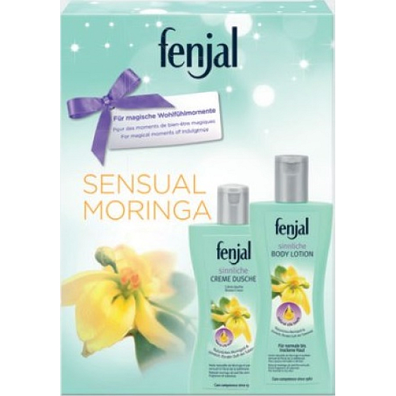 Fenjal Sensual Moringa Duschcreme 200 ml + Körperlotion 200 ml, Kosmetikset