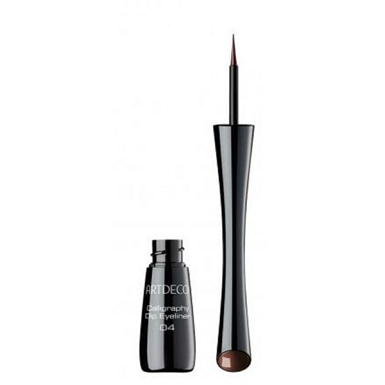 Artdeco Calligraphy Dip Eyeliner Flüssiger Eyeliner 04 African Abony 2,5 ml