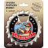 Nekupto Hobby 3in1 Öffner, Untersetzer, Magnet Bester Fahrer 10 cm